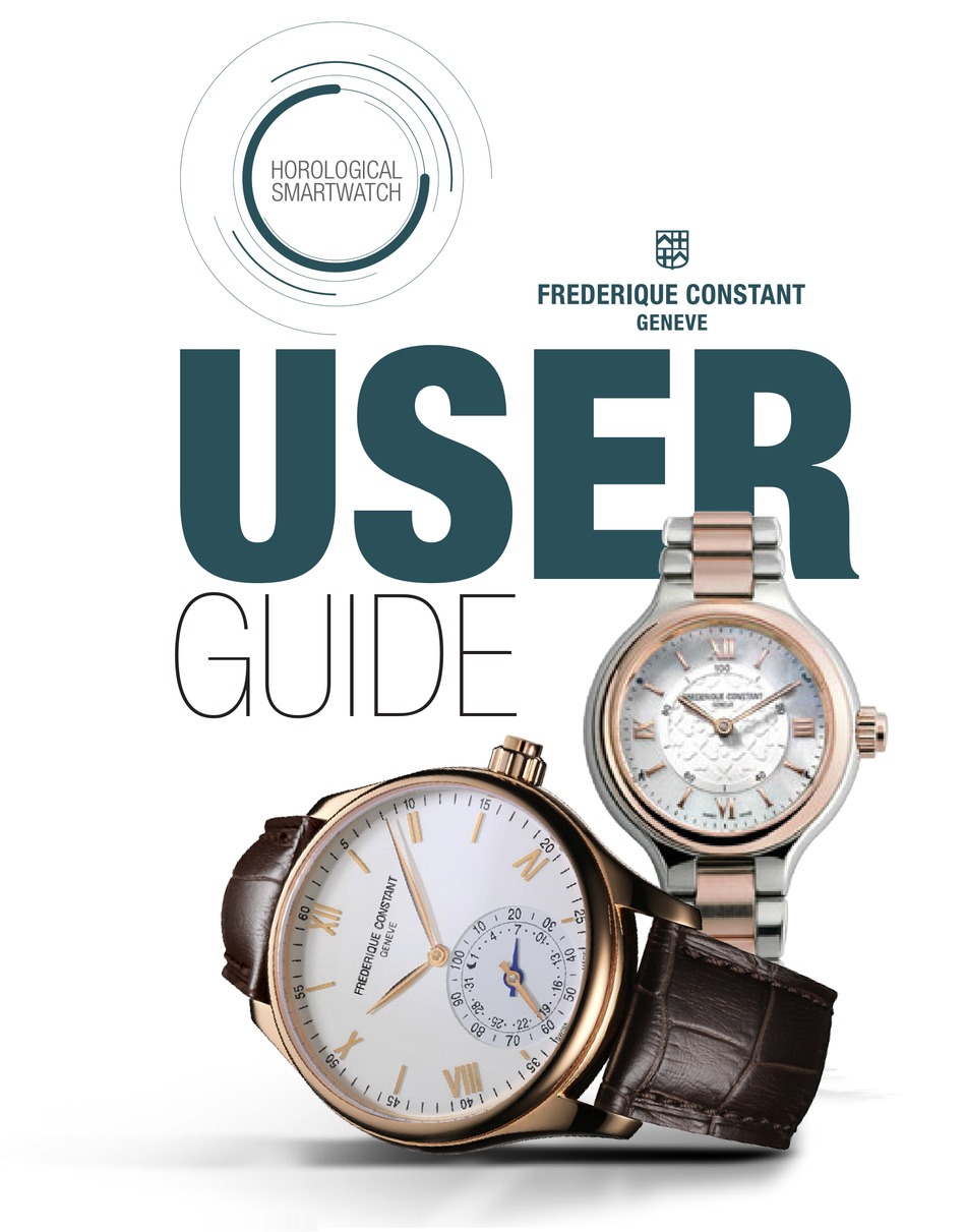 frederique constant manual