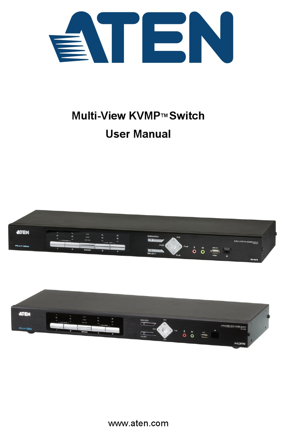 ATEN MULTIVIEW KVMP SWITCH USER MANUAL Pdf Download ManualsLib