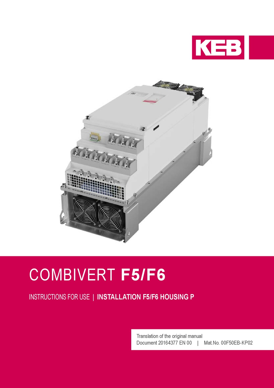 Keb Bivert F5 Instructions For Use Manual Pdf Download Manualslib