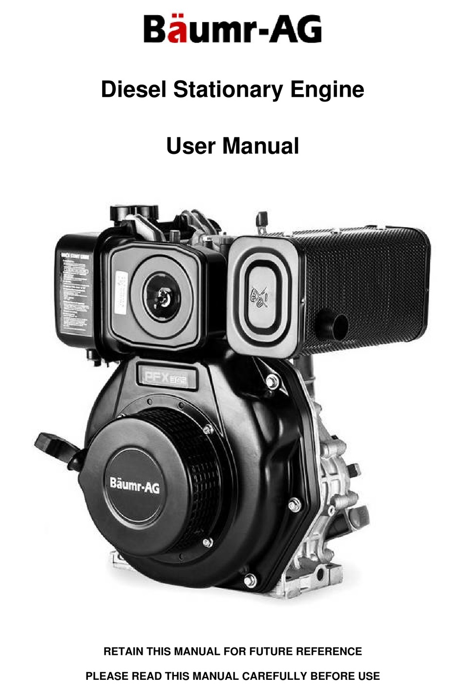 BAUMR-AG R30 USER MANUAL Pdf Download | ManualsLib