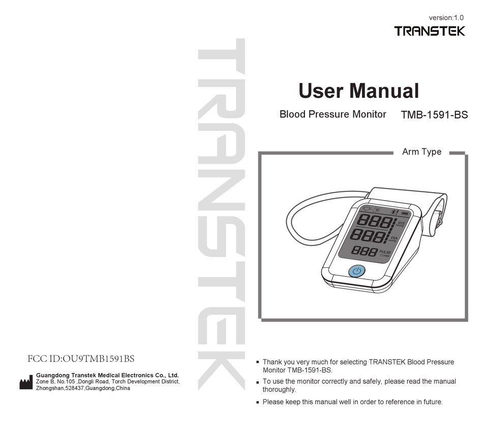 transtek-tmb-1591-bs-user-manual-pdf-download-manualslib