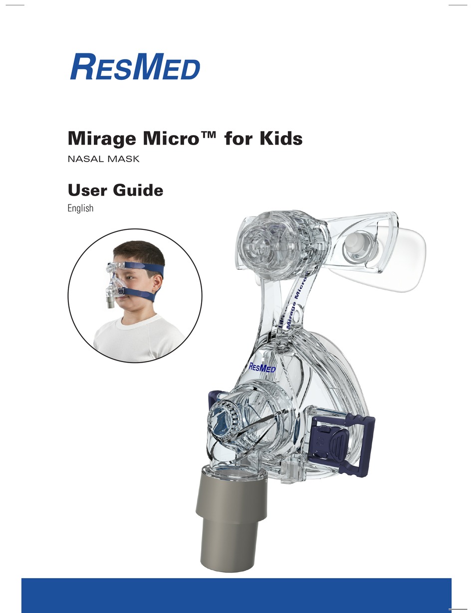 RESMED MIRAGE MICRO USER MANUAL Pdf Download ManualsLib