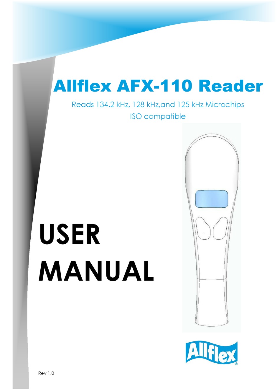 ALLFLEX AFX-110 USER MANUAL Pdf Download | ManualsLib