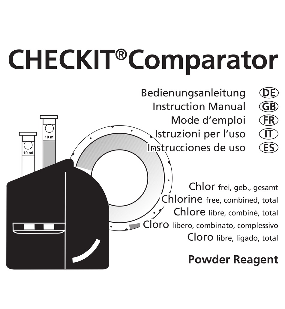 AQUALYTIC CHECKIT COMPARATOR INSTRUCTION MANUAL Pdf Download ManualsLib