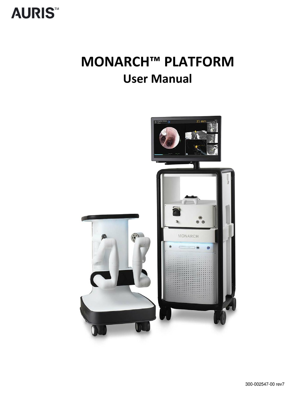 AURIS MONARCH PLATFORM USER MANUAL Pdf Download ManualsLib