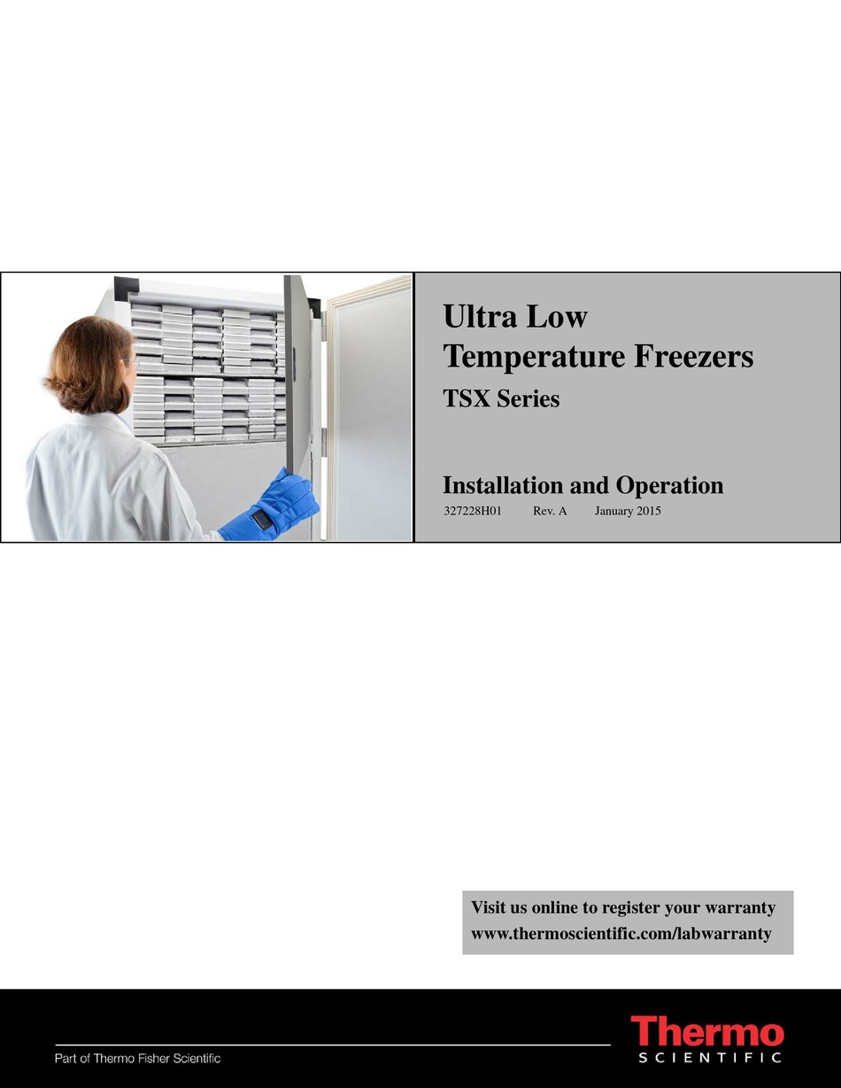 TSX Series Ultra-Low Freezers