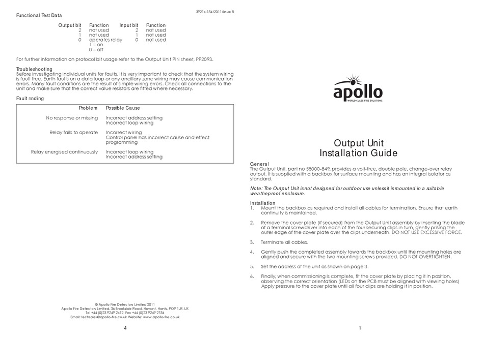 apollo input output unit wiring diagram - EkamEmilly