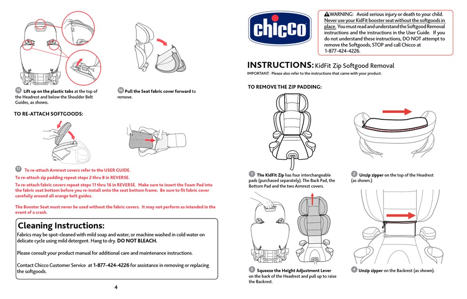 CHICCO SOFTGOOD REMOVAL CAR SEAT INSTRUCTIONS ManualsLib