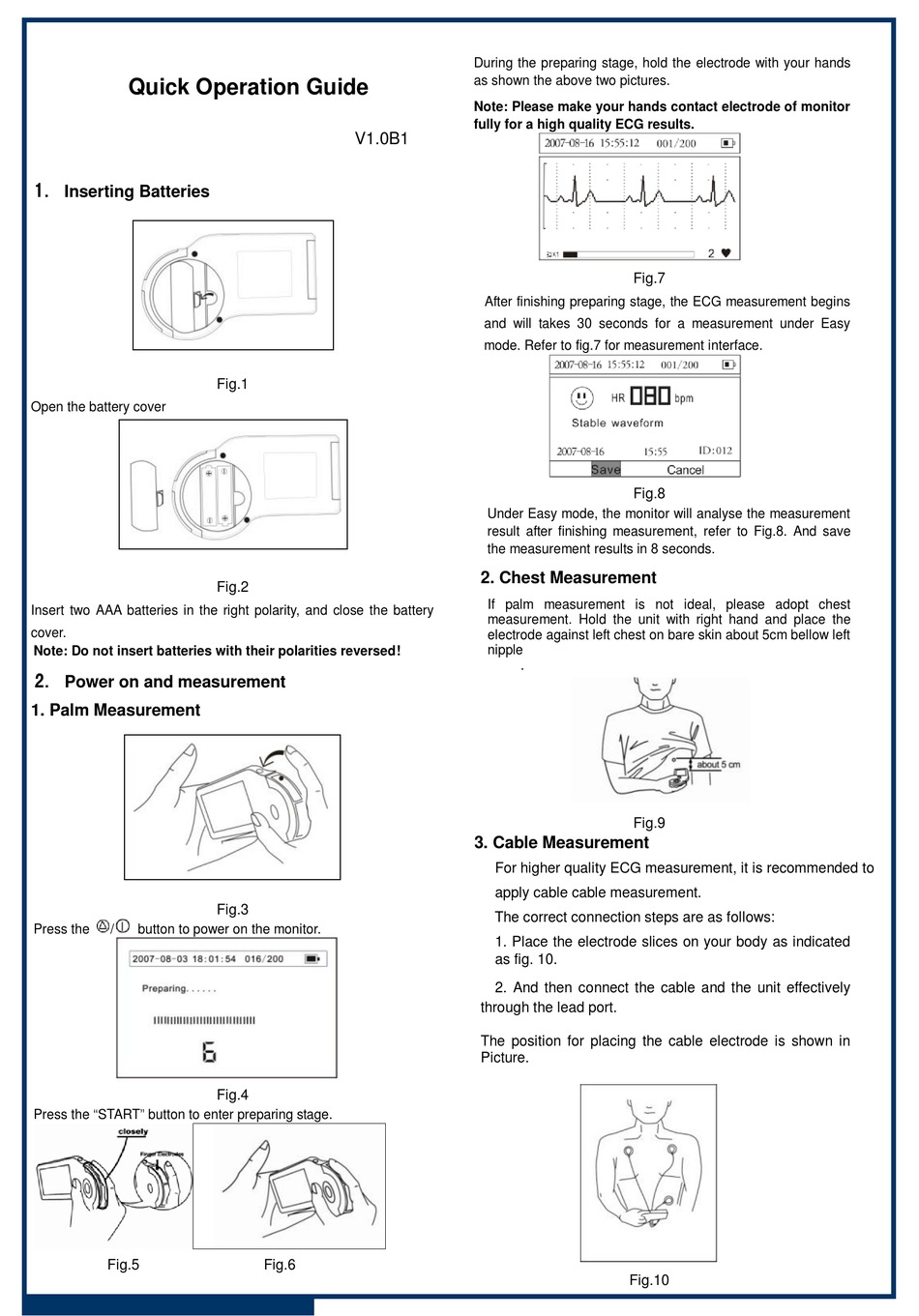PULOX MD100B QUICK OPERATION MANUAL Pdf Download ManualsLib