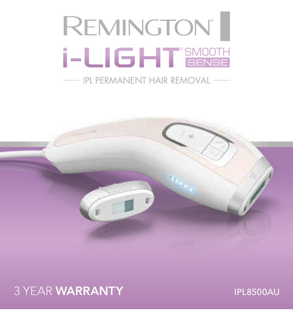 REMINGTON ILIGHT SMOOTH SENSE USER MANUAL Pdf Download ManualsLib