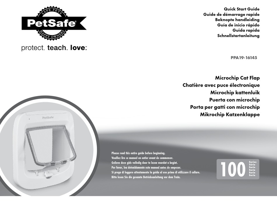 PETSAFE MICROCHIP PPA1916145 QUICK START MANUAL Pdf Download ManualsLib