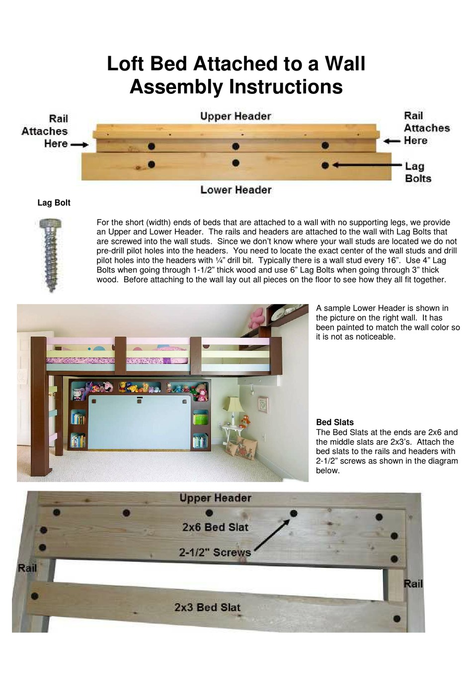 COLLEGE BED LOFTS LOFT BED ATTACHED TO A WALL INDOOR FURNISHING