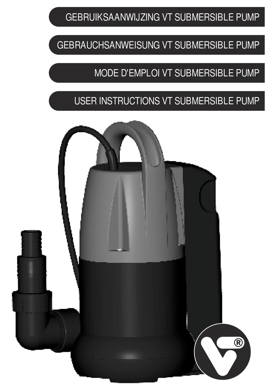 VT 5000 WATER PUMP USER INSTRUCTIONS | ManualsLib
