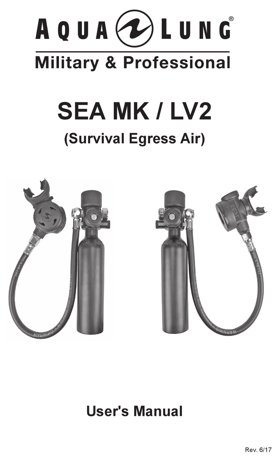 AQUA LUNG SEA MK DIVING INSTRUMENT USER MANUAL | ManualsLib