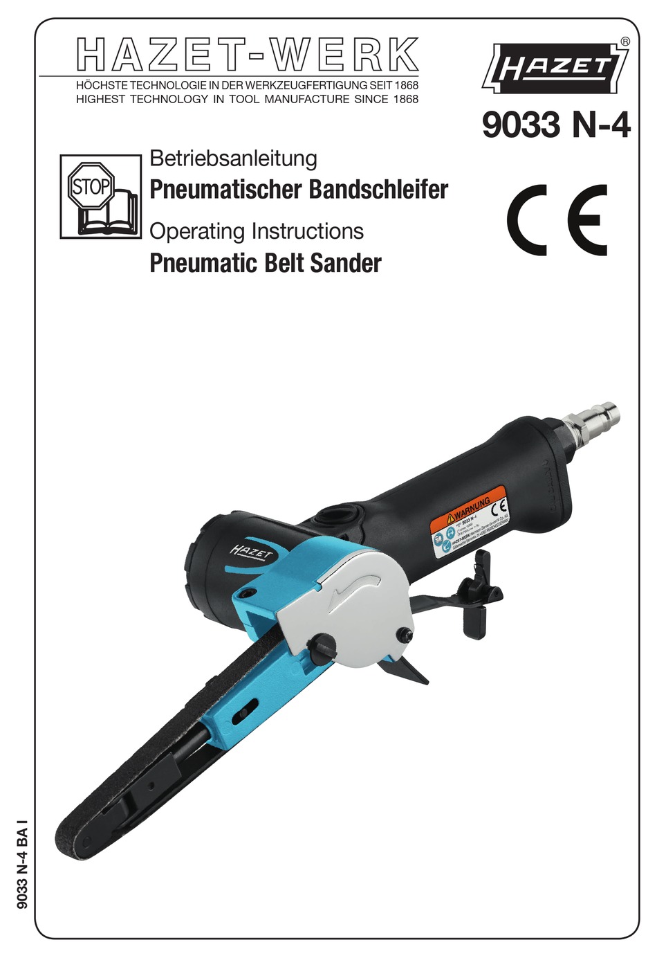HAZET Bandschleifer 9033N-4 