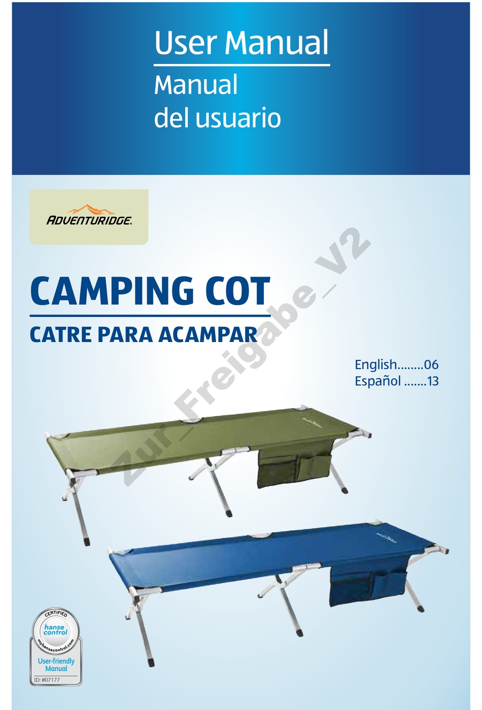 ADVENTURIDGE FLXCB01 USER MANUAL Pdf Download ManualsLib