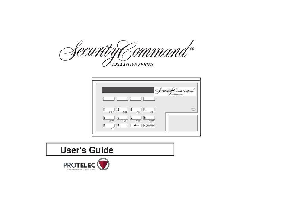 SECURITY COMMAND 670 USER MANUAL Pdf Download ManualsLib