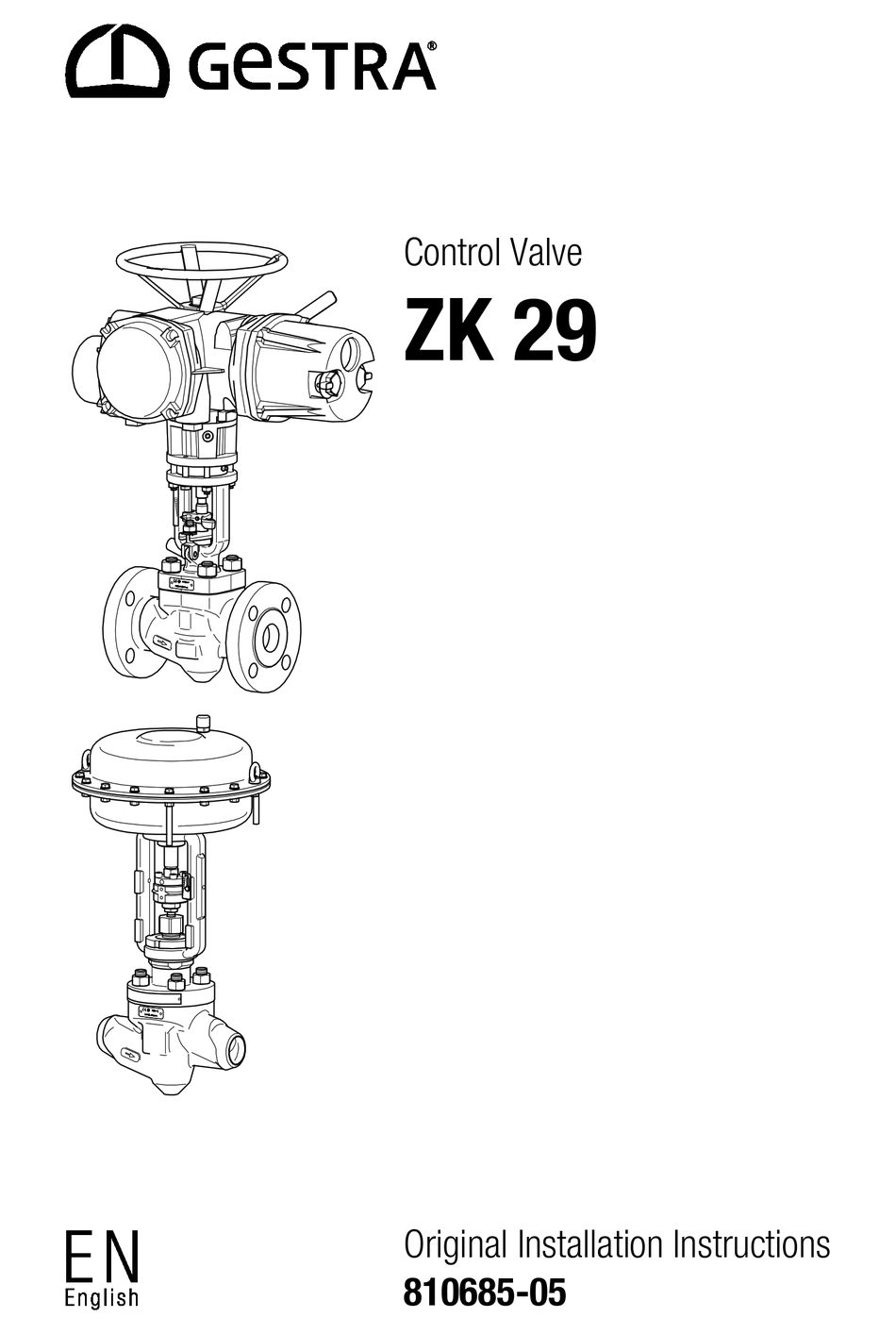 GESTRA ZK 29 INSTALLATION INSTRUCTIONS MANUAL Pdf Download | ManualsLib
