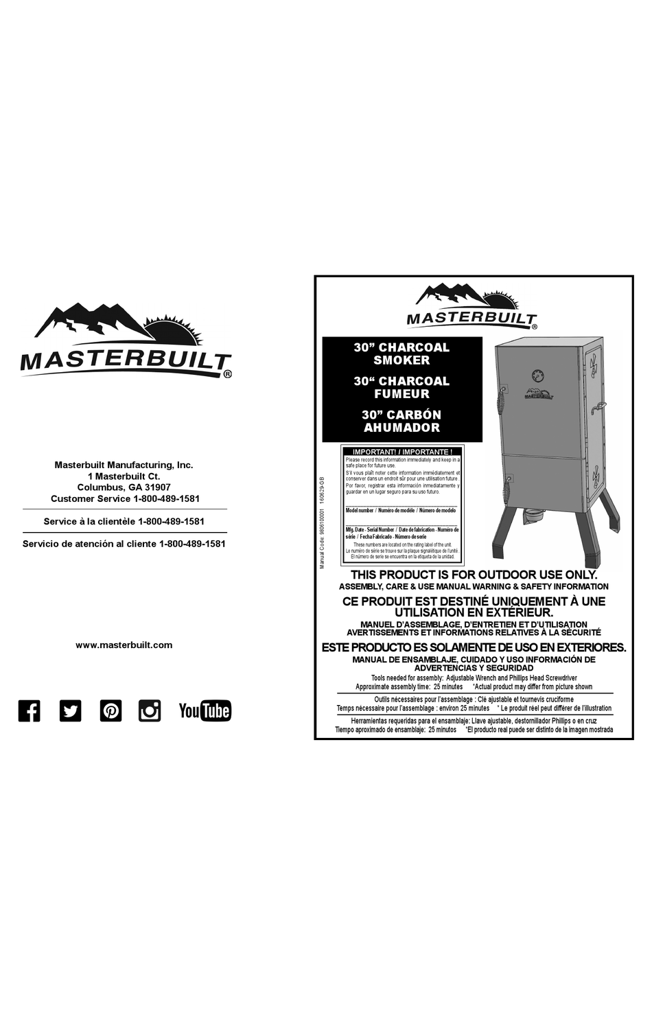 masterbuilt 20060516