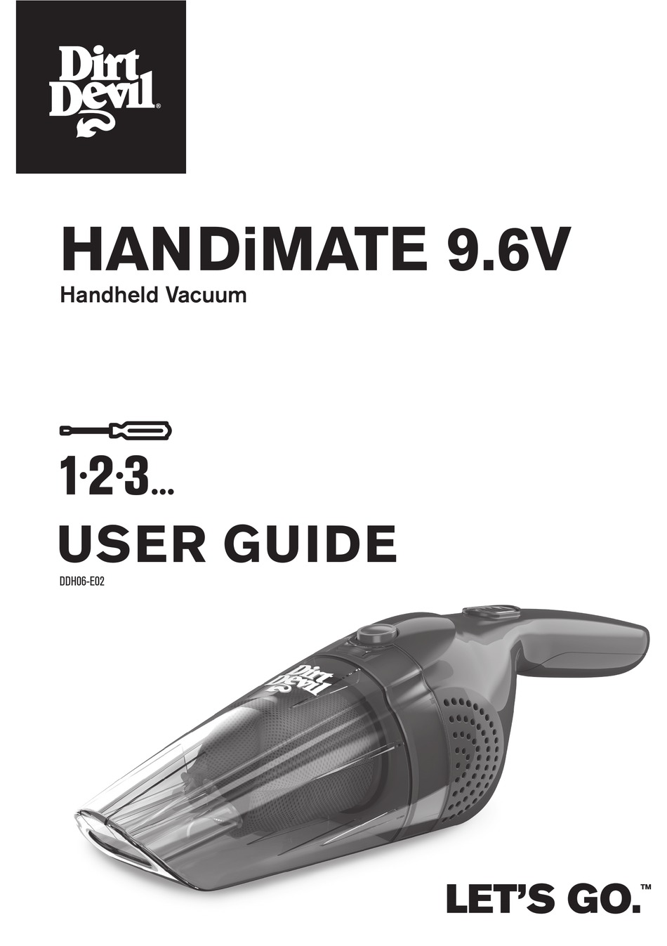 DIRT DEVIL DDH06-E02 VACUUM CLEANER 