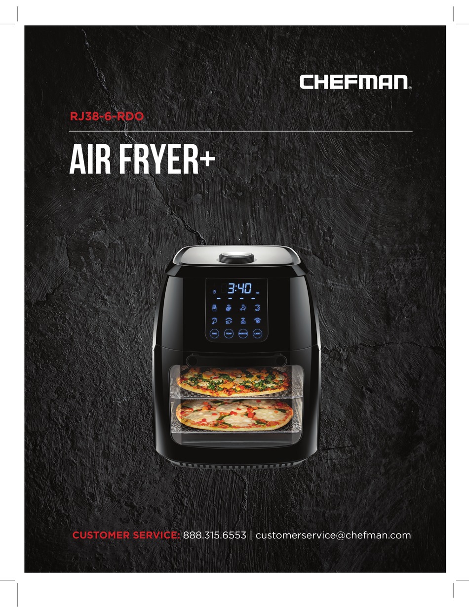 CHEFMAN AIR FRYER+ USER MANUAL Pdf Download | ManualsLib