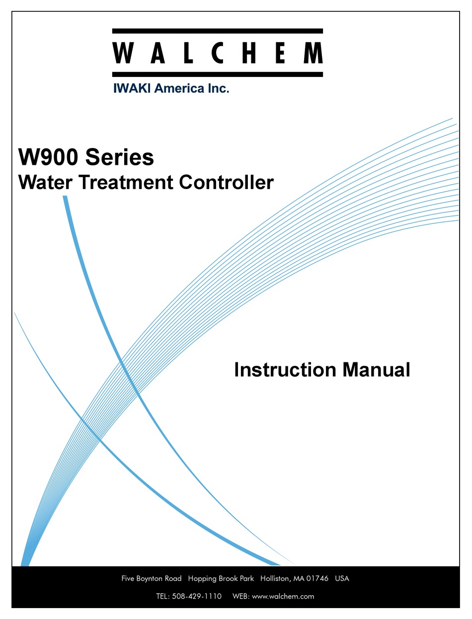 WALCHEM W900 SERIES INSTRUCTION MANUAL Pdf Download | ManualsLib