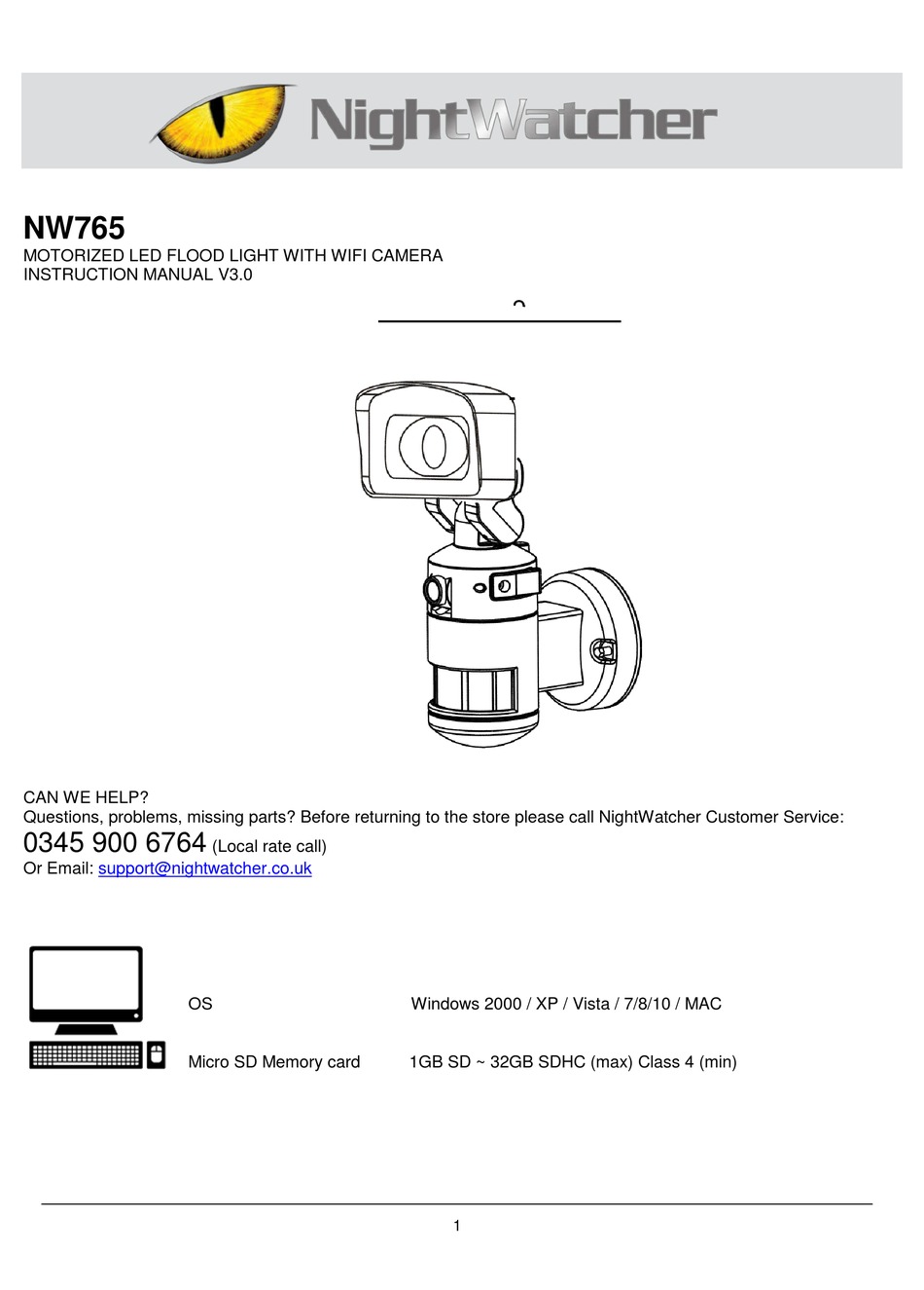 nightwatcher nw765