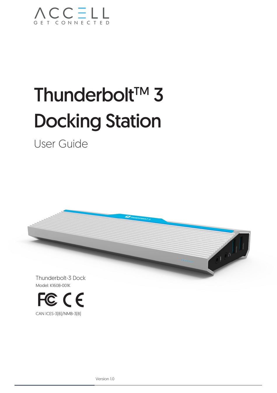Accell thunderbolt 3 docking station user manual manualslib