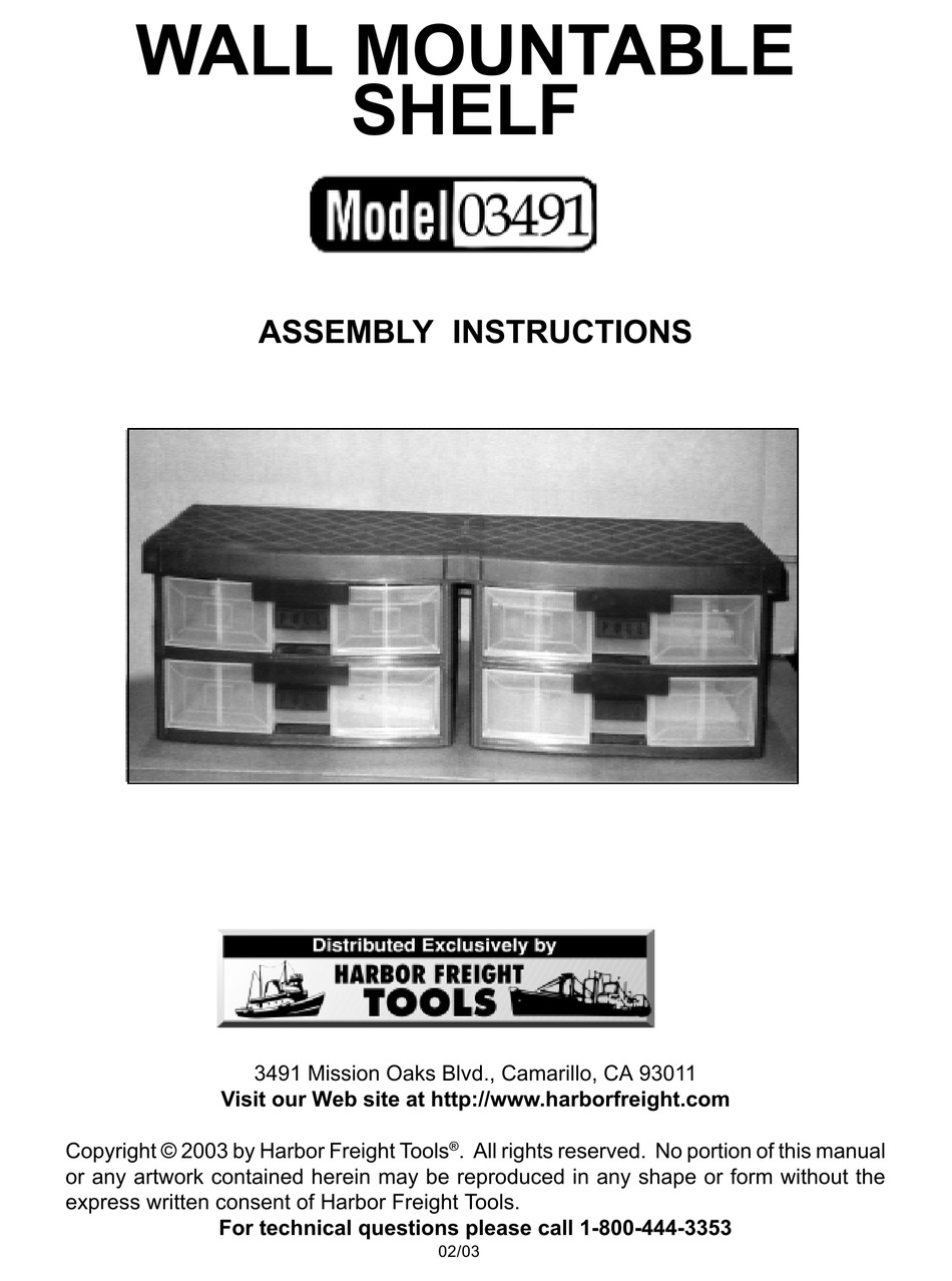 harbor-freight-tools-03491-indoor-furnishing-assembly-instructions