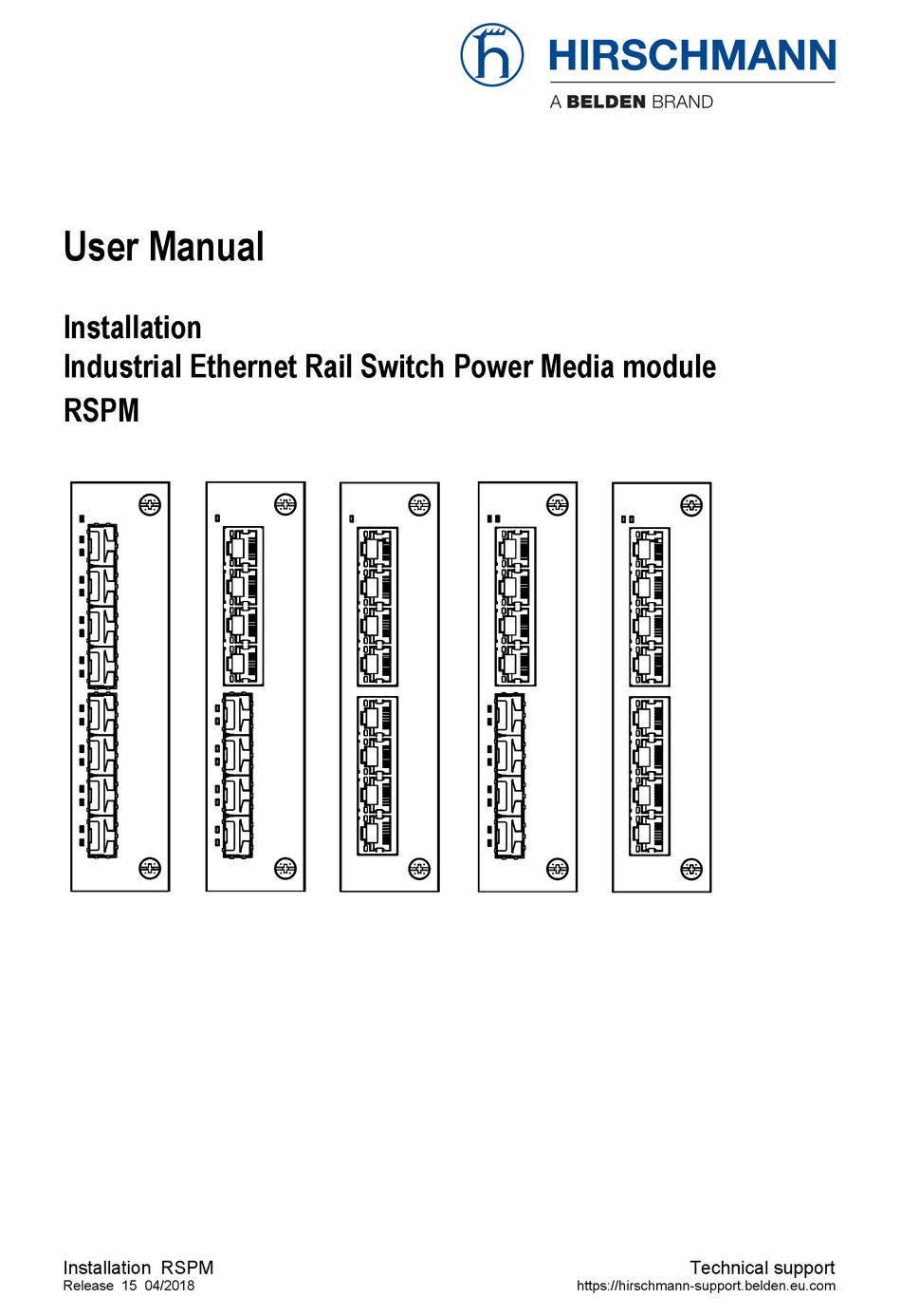 hirschmann switch manual