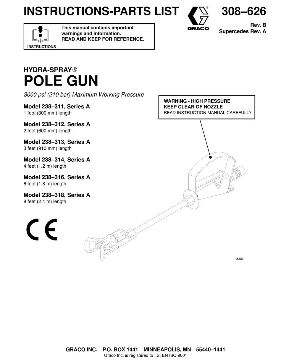 GRACO SERIES A INSTRUCTION MANUAL Pdf Download | ManualsLib