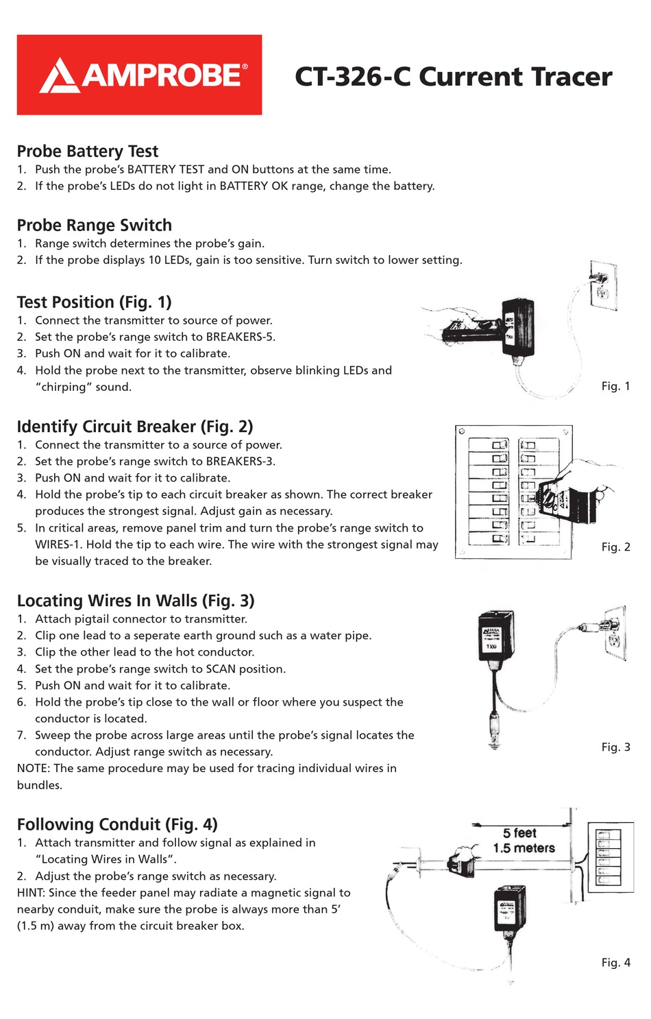 AMPROBE CT326C GPS MANUAL ManualsLib