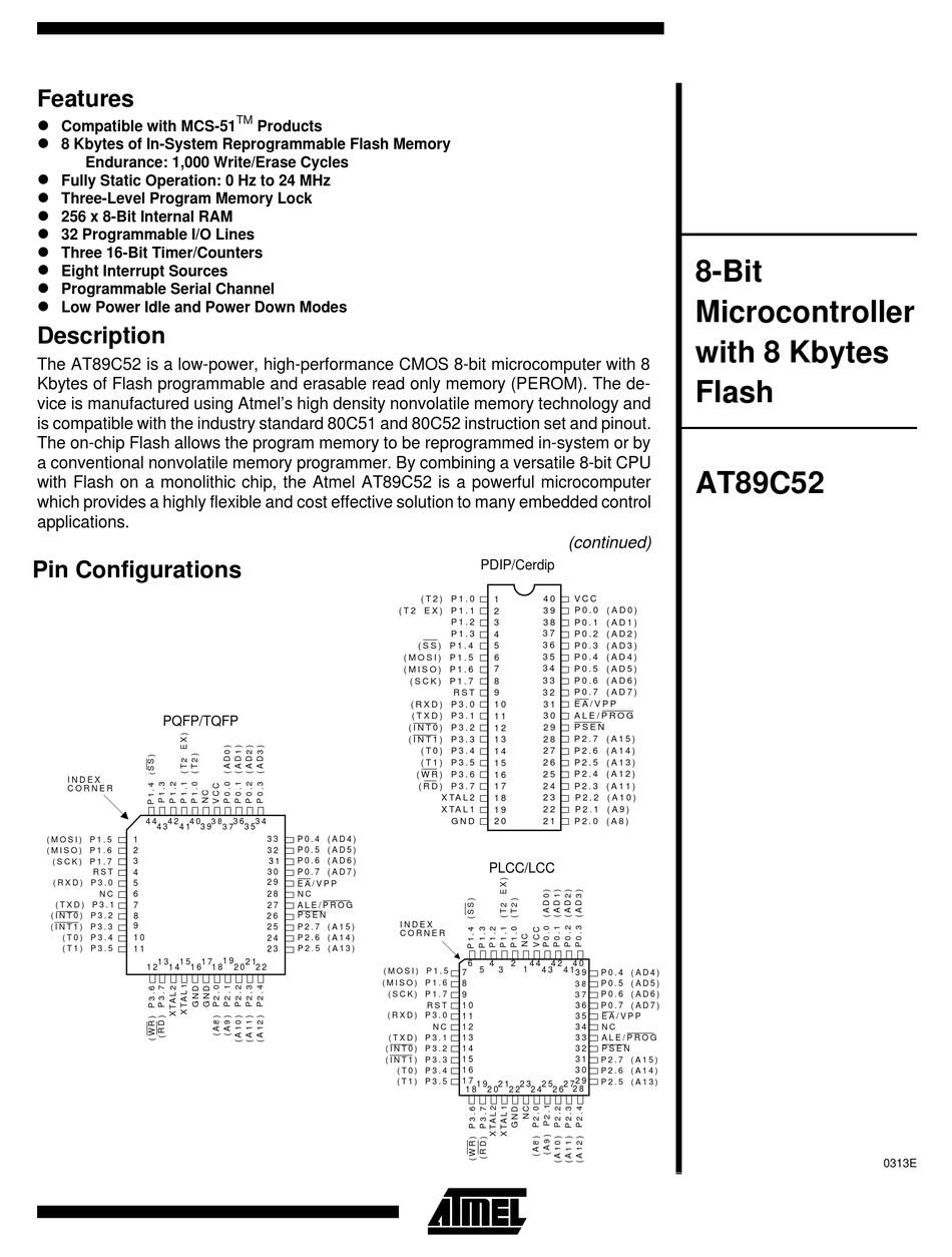 at89c52 serial programmer software
