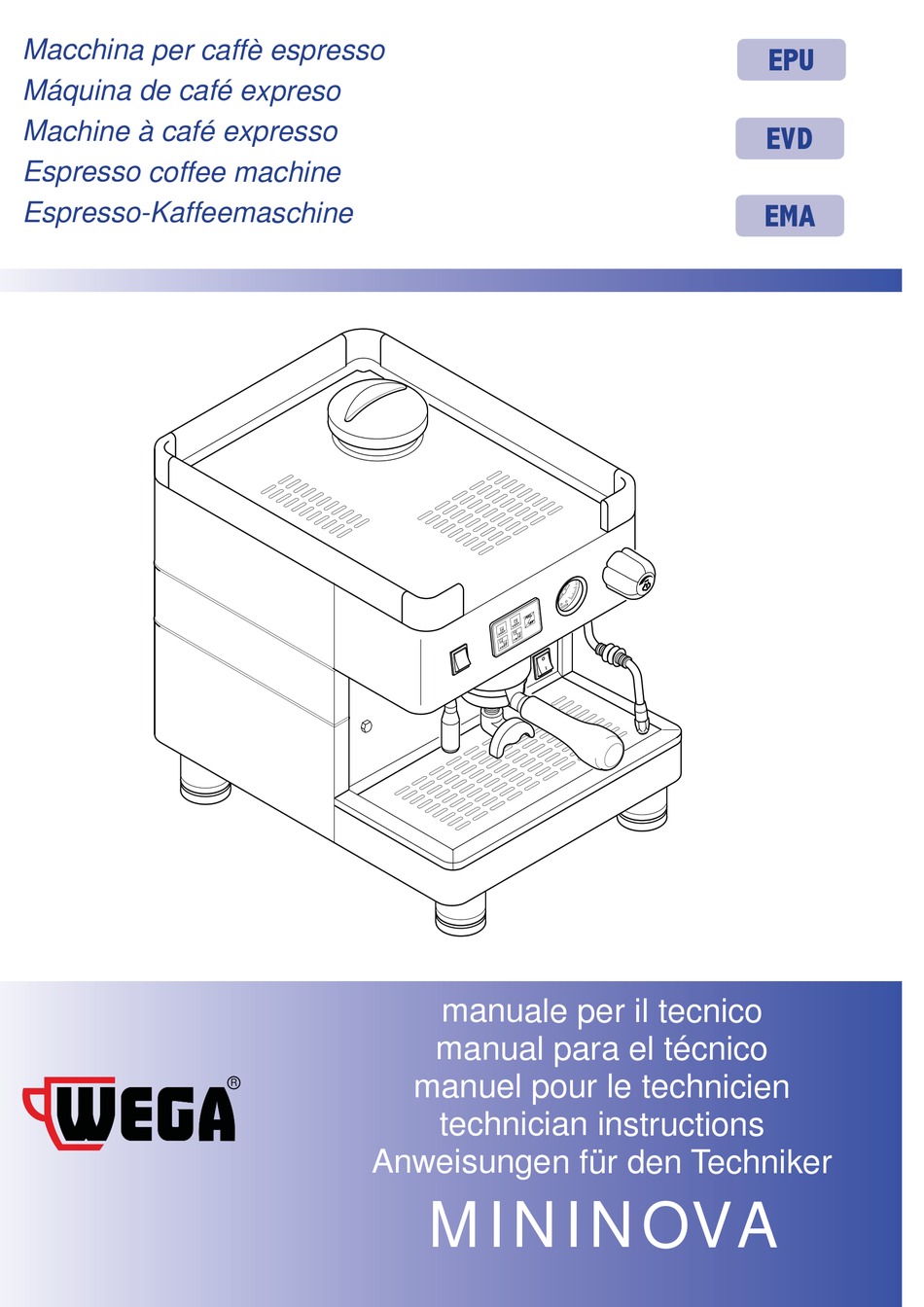 WEGA MININOVA COFFEE MAKER INSTRUCTIONS MANUAL ManualsLib