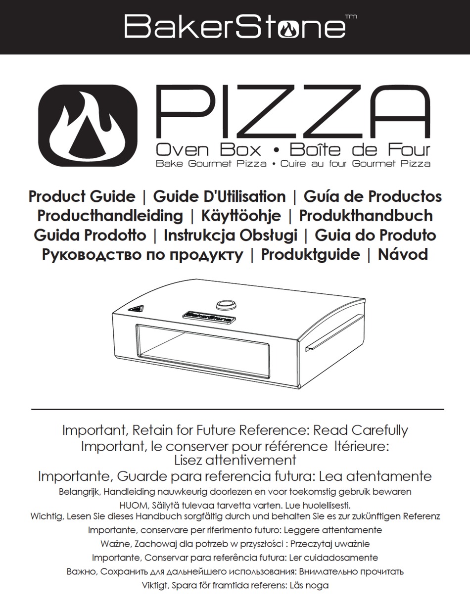 BAKERSTONE PIZZA PRODUCT MANUAL Pdf Download ManualsLib