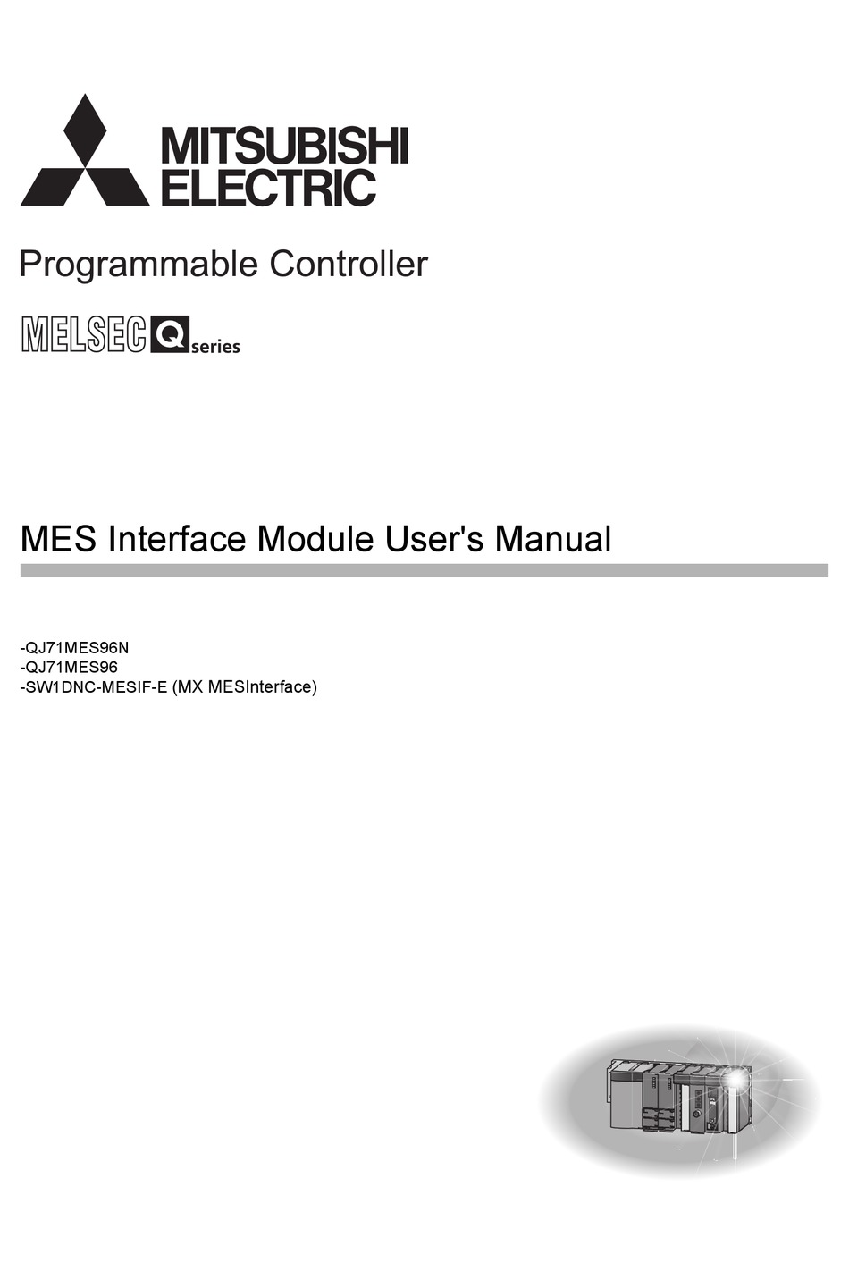三菱 MELSEC MESインタフェースユニット QJ71MES96 品 Qシリーズ