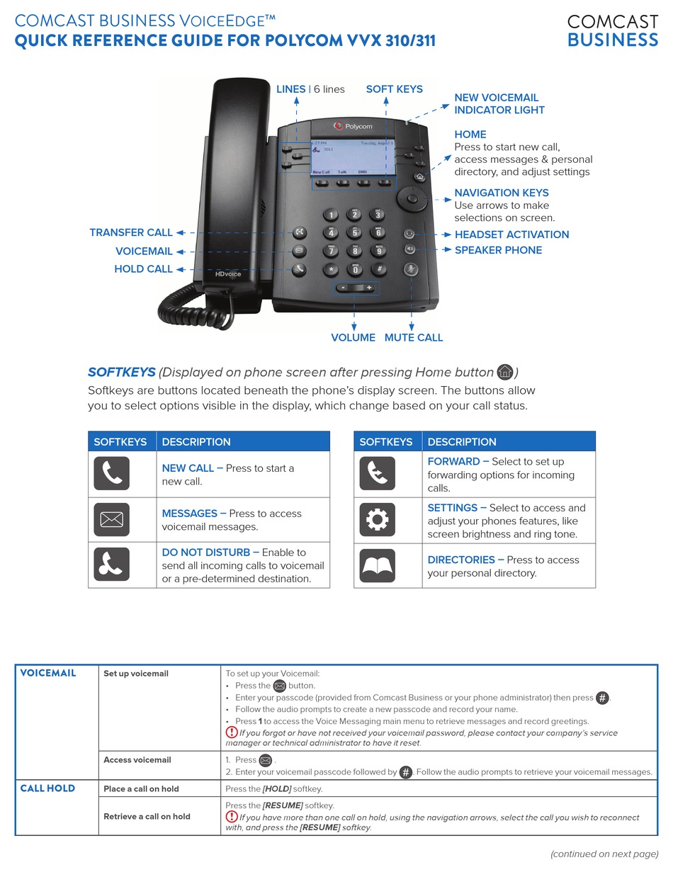 Polycom Phone Manual Vvx 311