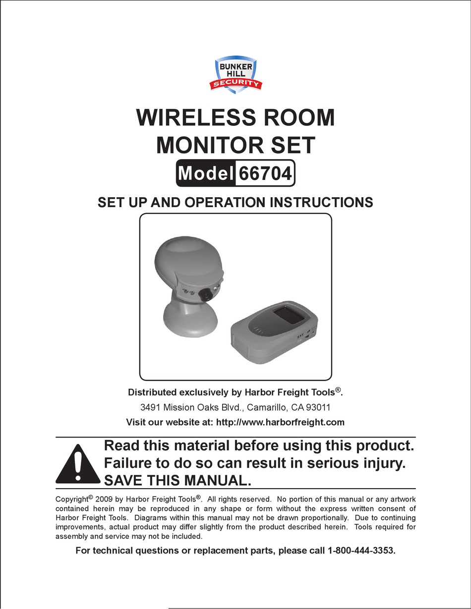 bunker hill wireless security camera 62367 manual