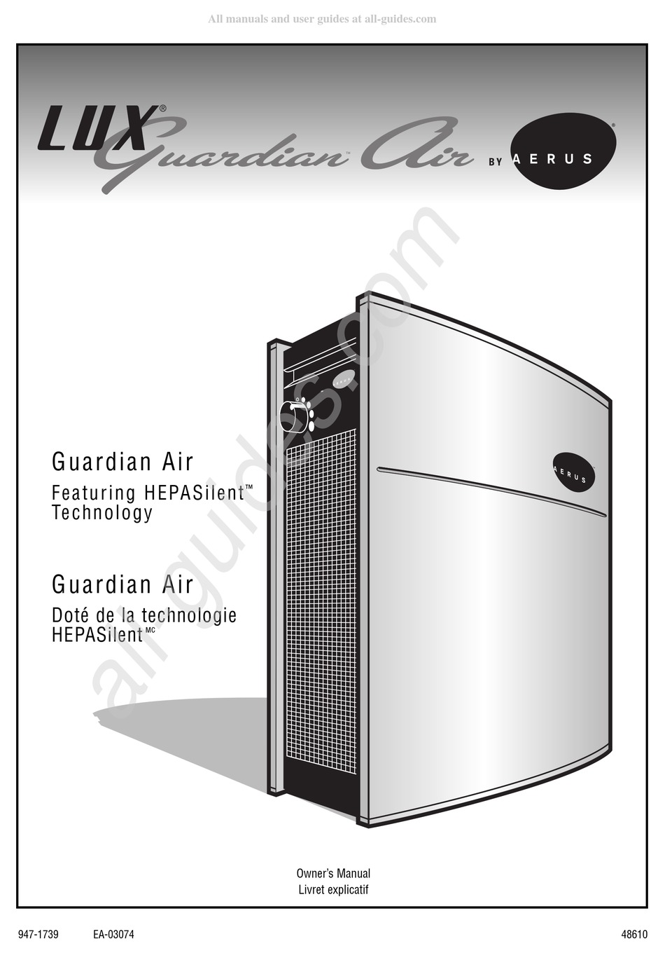 Lux guardian deals air filter