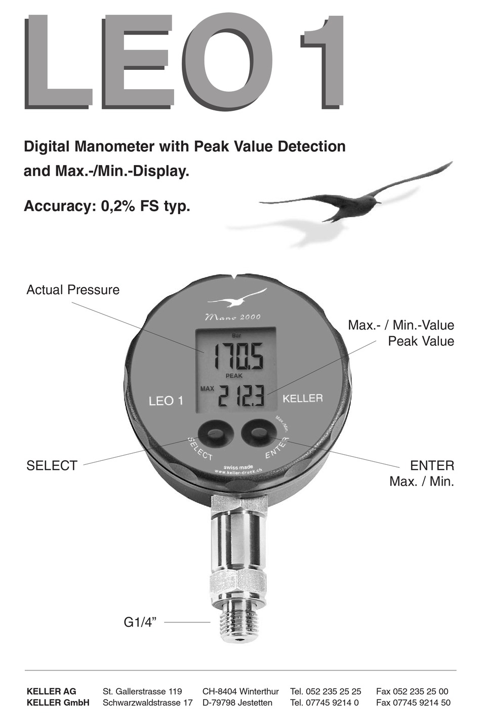 Keller Leo 1 Manual Pdf Download Manualslib