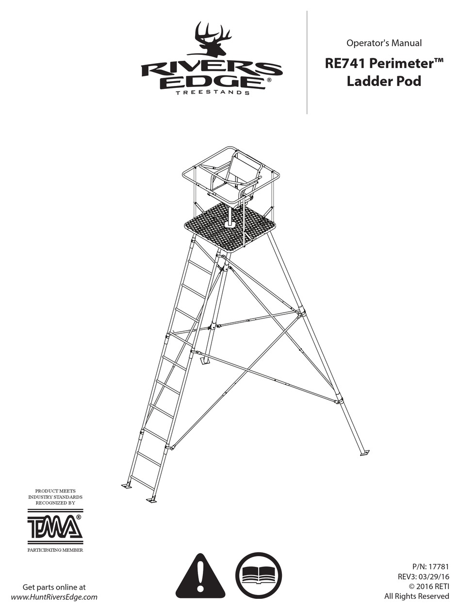 RIVERS EDGE RE741 PERIMETER LADDER OPERATOR'S MANUAL ManualsLib