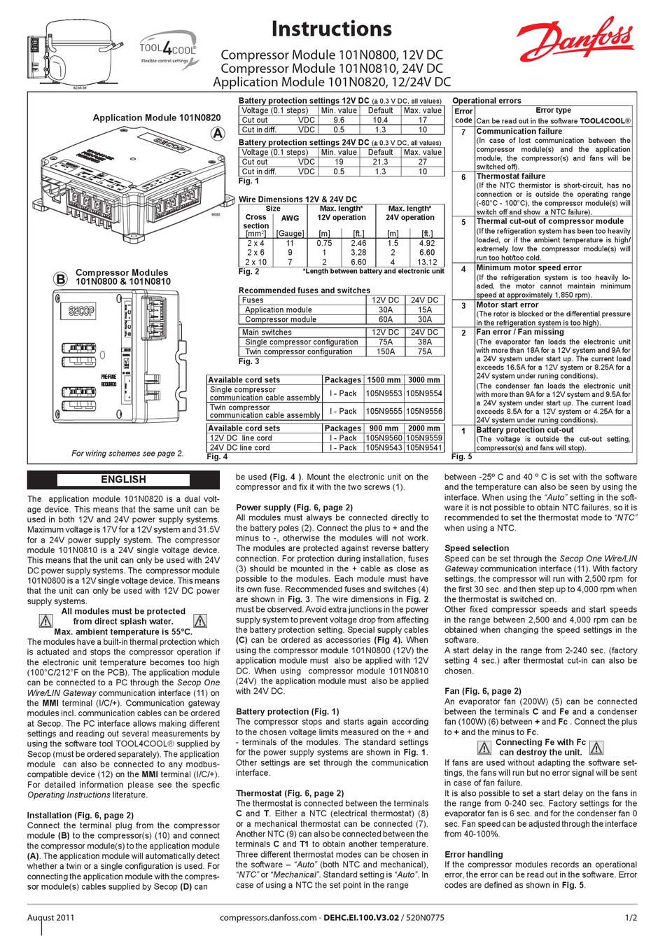 Схема danfoss 101n0210