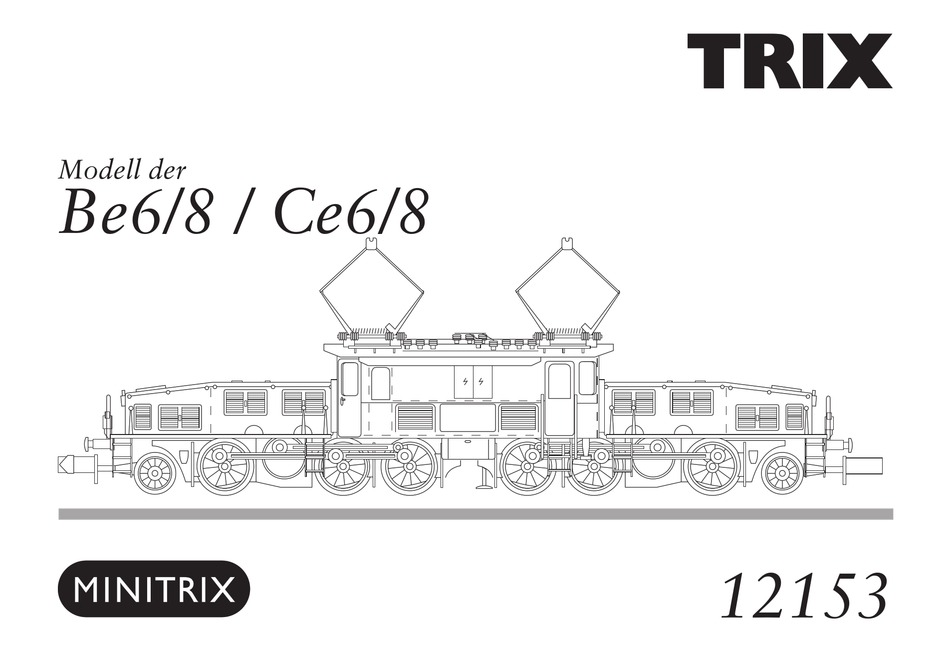 TRIX BE 6/8III MANUAL Pdf Download | ManualsLib