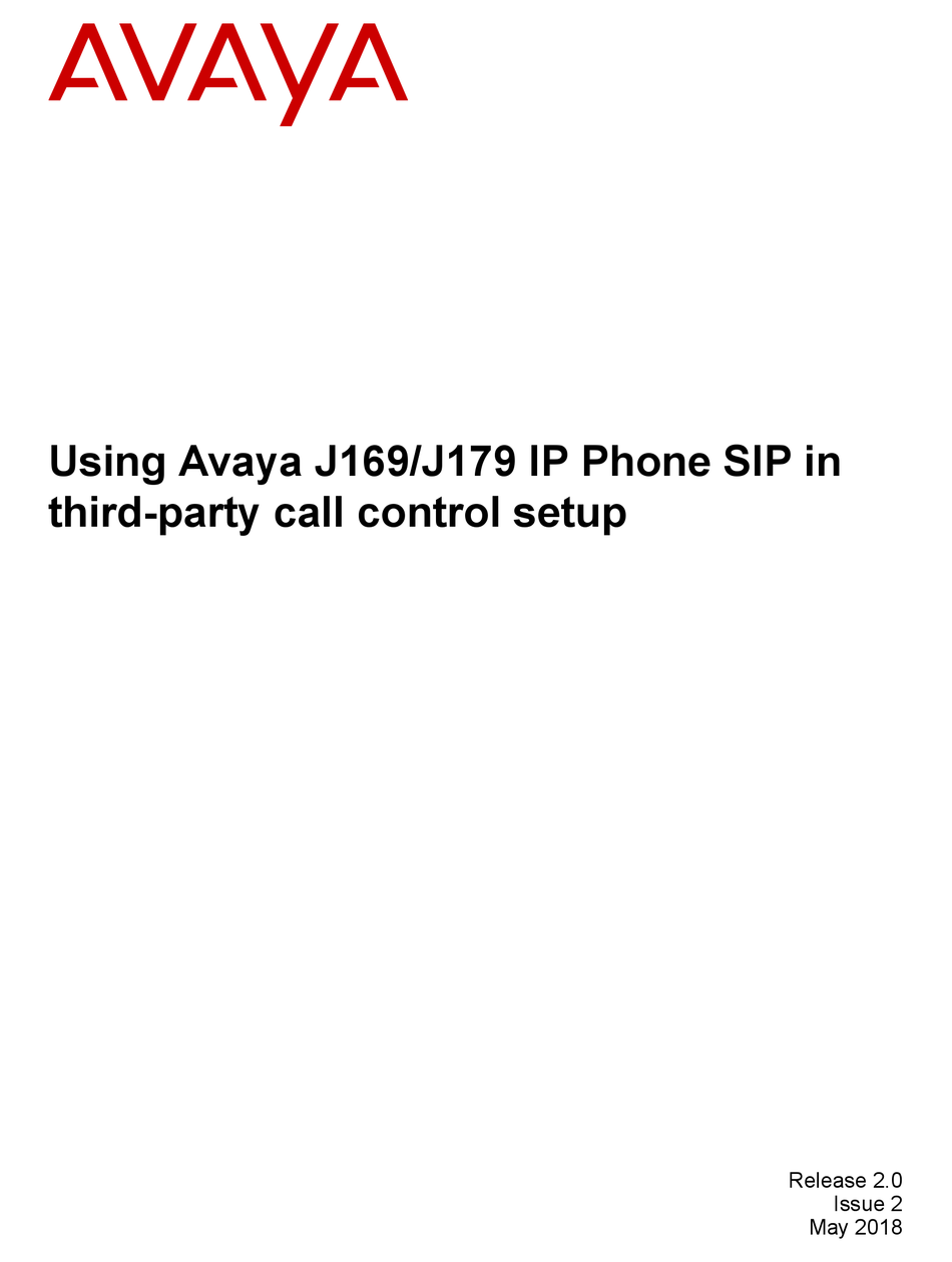 AVAYA J179 IP PHONE USE MANUAL ManualsLib