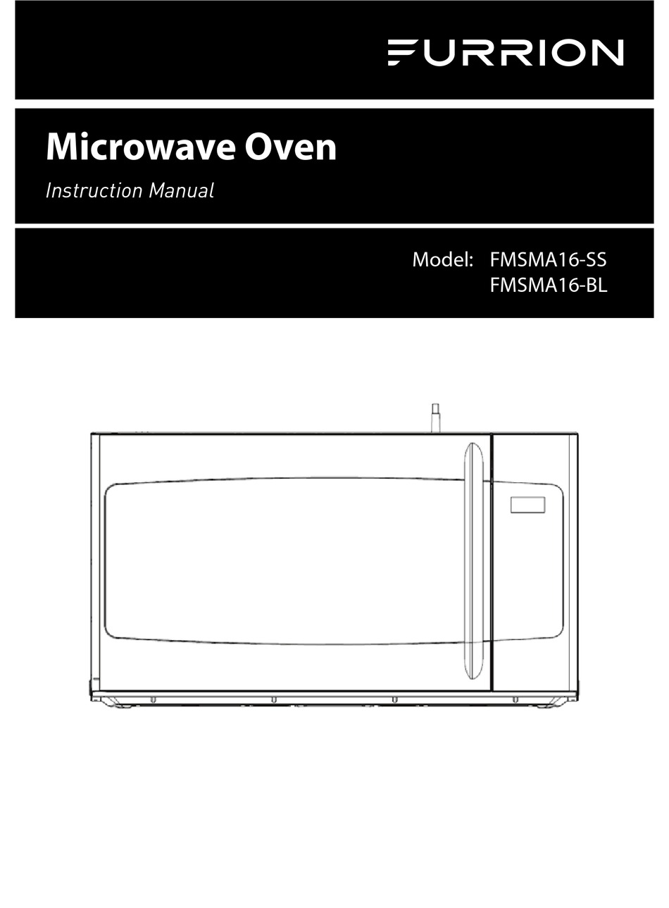 Furrion microwave convection oven manual