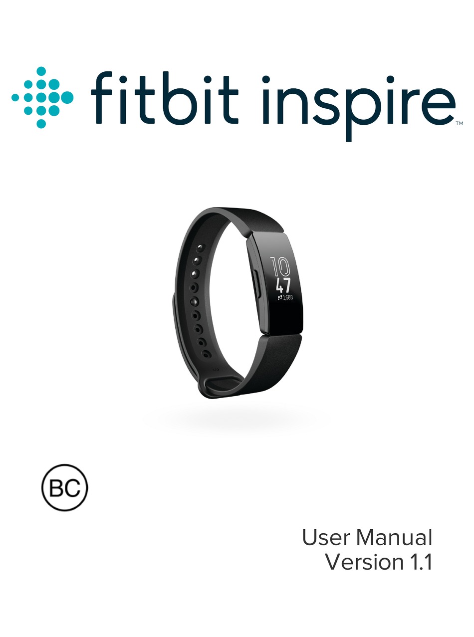 fitbit instructions for inspire