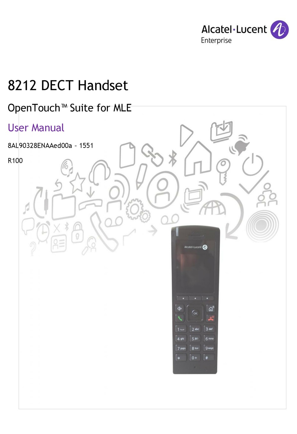 ALCATELLUCENT 8212 CORDLESS TELEPHONE USER MANUAL ManuaLib