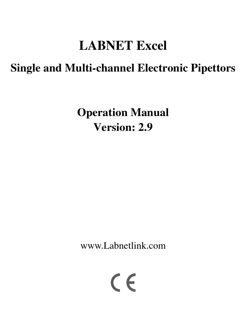 EXCEL E101 OPERATION MANUAL Pdf Download ManualsLib