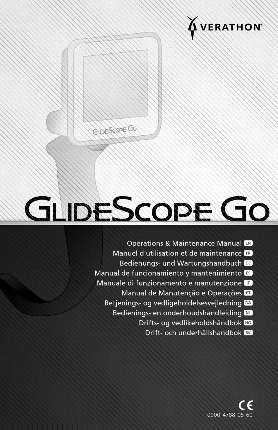VERATHON GLIDESCOPE GO OPERATION & MAINTENANCE MANUAL Pdf Download