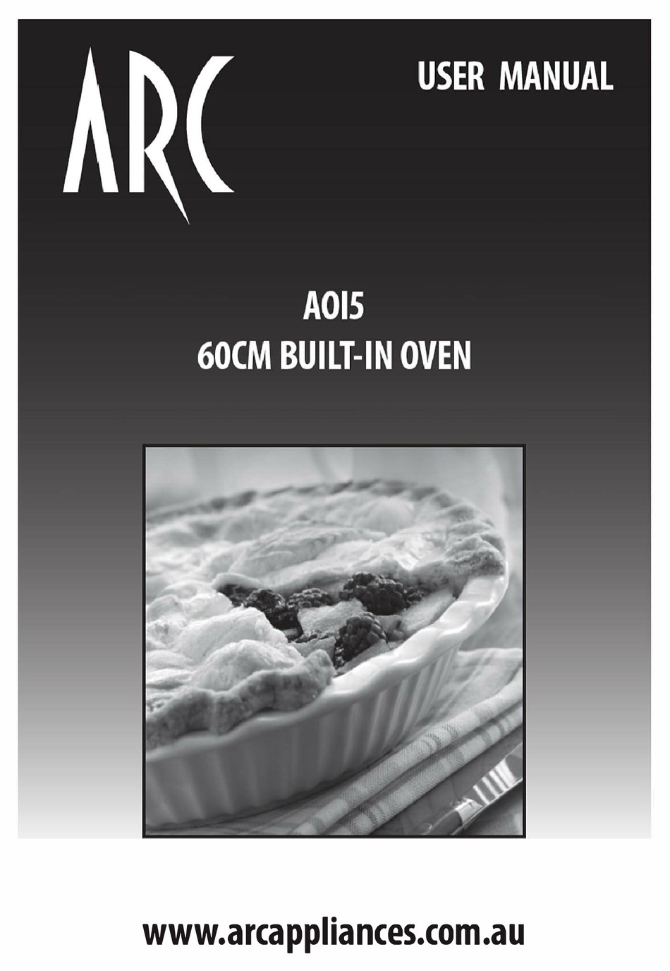 ARC A015 OVEN USER MANUAL ManualsLib